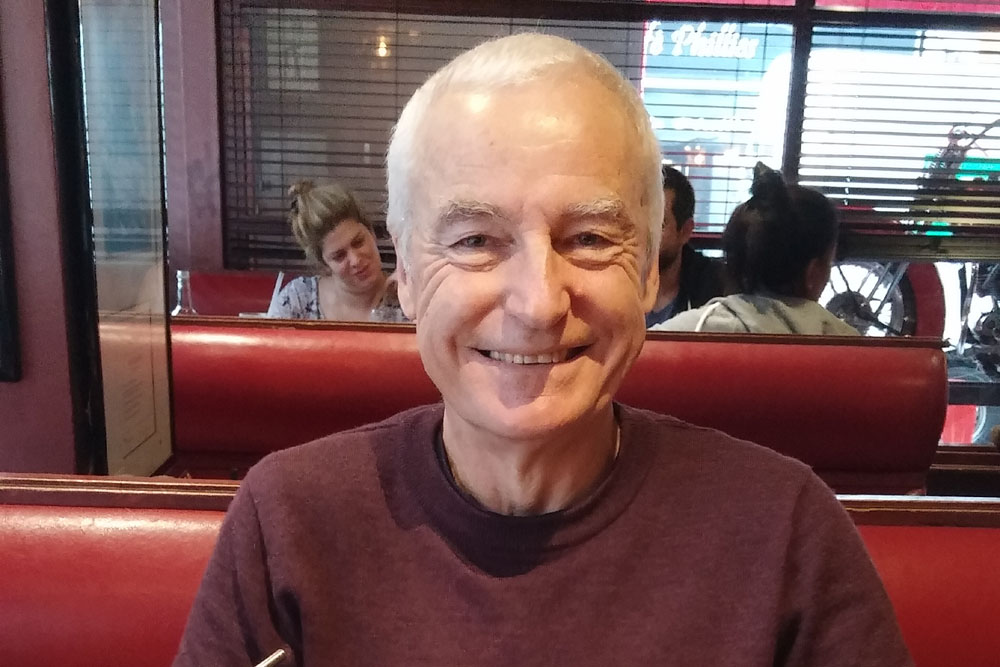 Peter at Sticky Fingers